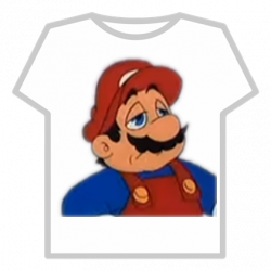 Sad Mario - Roblox