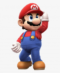 Mario The Plumber - Mario Super Smash Bros Wii U Transparent ...
