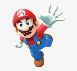 Mario Time - Ssb4 Mario Transparent Background PNG Image ...