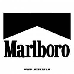 Marlboro Logo Decal 2