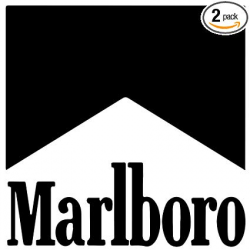Amazon.com: ANGDEST Marlboro (Black) (Set of 2) Premium ...