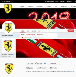 Marlboro will be advertised on the 2018 / 2019 Ferrari car ...