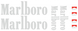 Marlboro Decal Set 2 - White > SPORTS AIRCRAFT & DECORATIVE ...