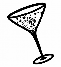 Martini Glass Clip Art, Transparent Png Download For Free ...