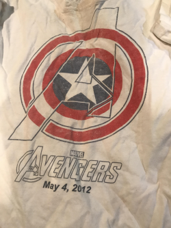 Looking through old stuff to find a shirt from 7 years ago ...