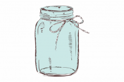 Download for free 10 PNG Mason jar clipart cute top images ...