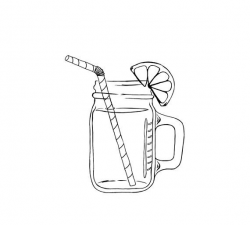 Image result for mason jar sweet tea clip art | Mason jar ...