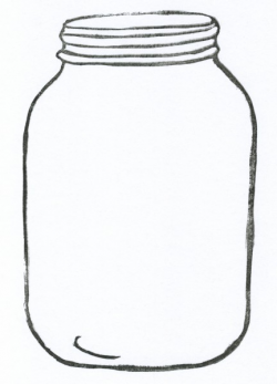 Cookie jar mason jar outline clip art clipartfox - WikiClipArt