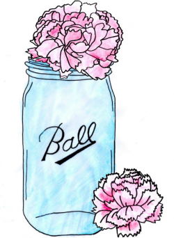 Rustic mason jar clipart - Clip Art Library