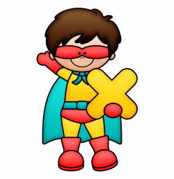 Mathematics Ww P K Schools Superadd Supersub - Math Superhero Clip ...