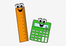 Mathematics Clipart Calculator - Calculator And Ruler Clipart - Free ...