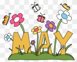 Permalink To Free May Clip Art Flower Clipart - May Clipart ...