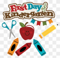 First Day Of Kindergarten Clipart - اول يوم في الروضة - Png Download ...
