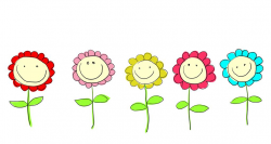 May Day Clipart Smiling Flowers - Clipart1001 - Free Cliparts