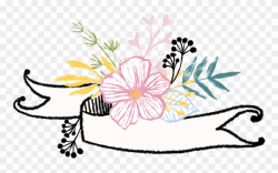 Banner Banners Dividers Divider Headers Header Flowers Clipart ...