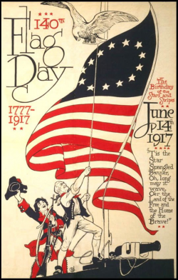 Proudly Fly Your Flag On June 14 | 4th of JULY - Red, White & Blue ...