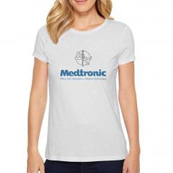 Amazon.com: Ina Fers. Women\'s Medtronic-Logo-When-Life ...