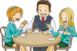 Lunch meeting clipart 2 - ClipartPost