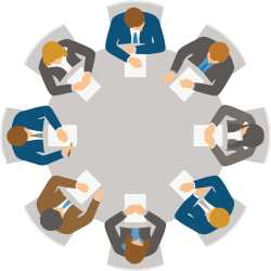 Conference clipart round table meeting, Picture #780049 ...