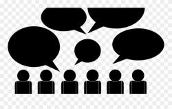 Meeting Clipart Silhouette - Png Download (#4123809 ...