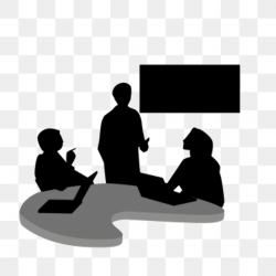 Business Meeting Silhouette Png, Vector, PSD, and Clipart ...