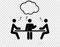 Circle Silhouette clipart - Meeting, Text, Font, transparent ...