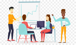 Business Meeting clipart - Office, Meeting, Collaboration ...