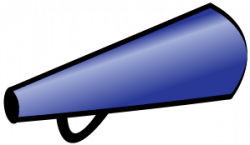 Blue Megaphone Clipart | Free download best Blue Megaphone Clipart ...