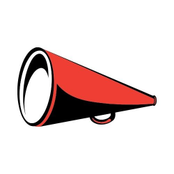 MEGAPHONE SIMPLE Clip Art - Get Started At ThatShirt!