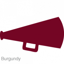 Cheer Megaphones Clipart | Free download best Cheer Megaphones ...
