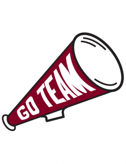 Maroon Go Team Megaphone Waterless Tattoo