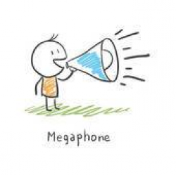 Person with megaphone clipart 5 » Clipart Portal