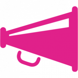 Barbie pink megaphone icon - Free barbie pink megaphone icons