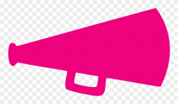 Pink Megaphone - Pink Megaphone Clipart - Png Download (#1174451 ...