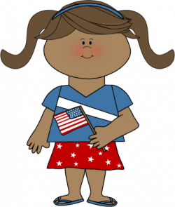 Girl Memorial Day Clipart & Free Clip Art Images #29455 ...
