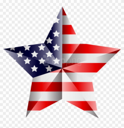Free Png Download American Star Transparent Clipart - Memorial Day ...