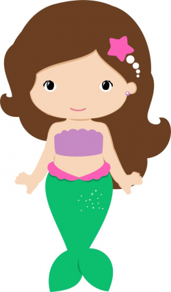 Mermaid clipart simple, Mermaid simple Transparent FREE for ...