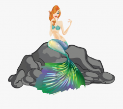 Mermaid Clip Art Paper Fantasy Illustration Scrap ...