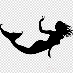 Mermaid Cartoon clipart - Mermaid, Illustration, Silhouette ...