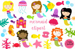 Mermaid Clipart