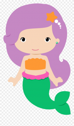 Cute Mermaid, Scrapbook Embellishments, Mermaid Clipart, - Mermaid ...