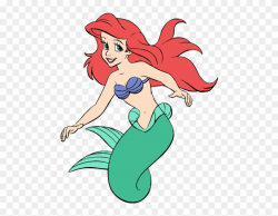 Clip Art Mermaid - Ariel Little Mermaid Clipart - Png Download ...