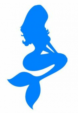13 Best Mermaid outline images in 2015 | Mermaid, The Little Mermaid ...