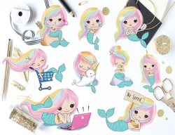 Kawaii Mermaid Picks - Super Cute Kawaii!!