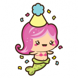 Kawaii Mermaids by Scott Gresham