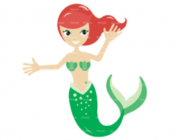 Mermaid Outline Clipart | Free download best Mermaid Outline Clipart ...