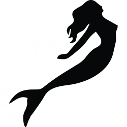 Free Mermaid Silhouette, Download Free Clip Art, Free Clip Art on ...