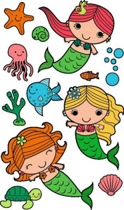 easy simple clipart - Google Search | Mermaid & Unicorn Love ...