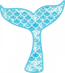 Mermaid Tail Clip Art Tails Teal Transparent Png - AZPng