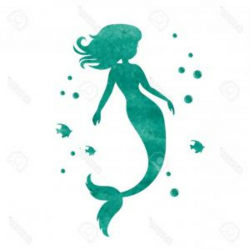 Free Mermaid Clipart silhouette, Download Free Clip Art on Owips.com